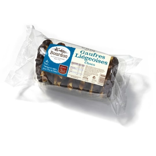 Gaufres liégeoises choco BISCUITERIE BOURDON