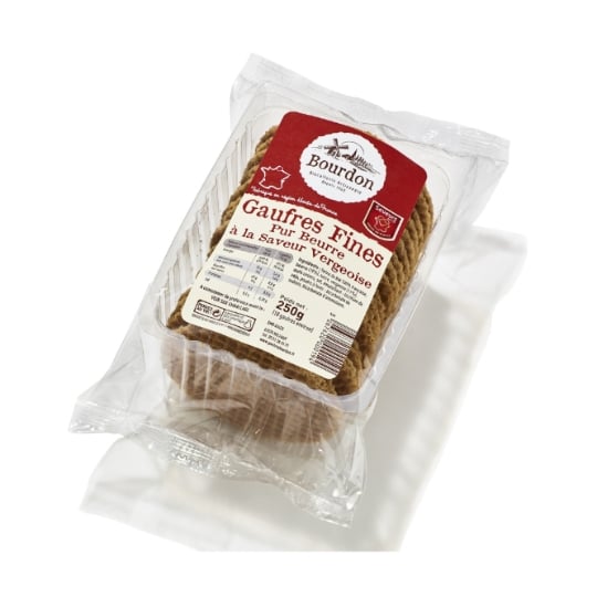 Gaufres fines pur beurre BISCUITERIE BOURDON