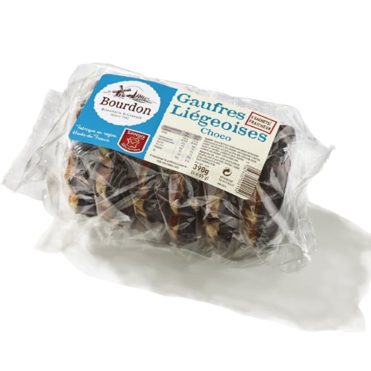 Gaufres Liégeoises Choco BISCUITERIE BOURDON