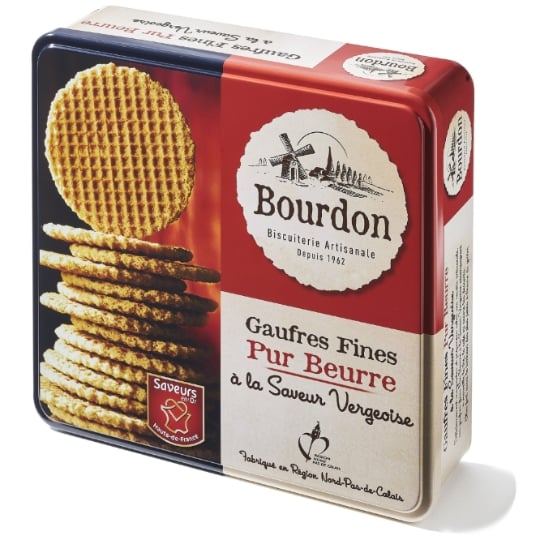 Gaufres Fines Pur Beurre à la Sauce Vergeoise BISCUITERIE BOURDON