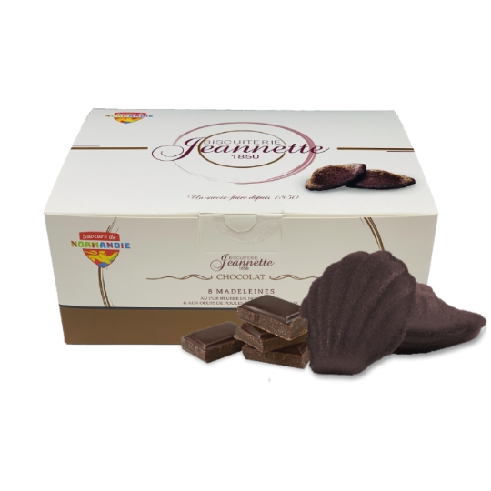 Madeleines Theobroma chocolat BISCUITERIE JEANNETTE