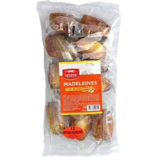 Madeleines pur beurre BISCUITERIE VEDERE