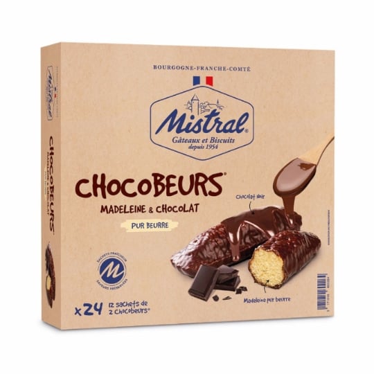 Madeleines Chocobeurs BISCUITS MISTRAL