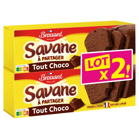Gâteaux tout chocolat savane BROSSARD