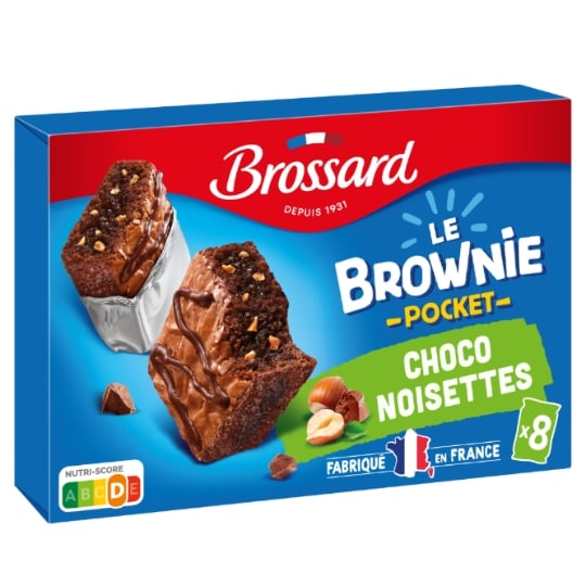 Mini Brownie Choco Noisettes BROSSARD
