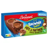 Brownie Individuel Twist Chocolat Noisette BROSSARD