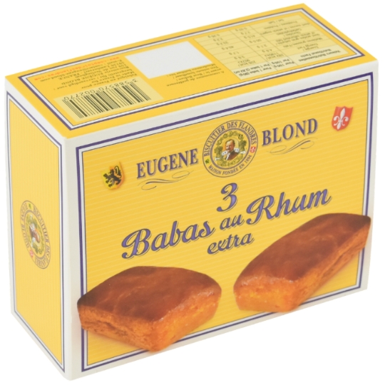 Gâteaux Baba au Rhum EUGENE BLOND