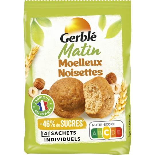 Gâteau Moelleux  Noisette GERBLE