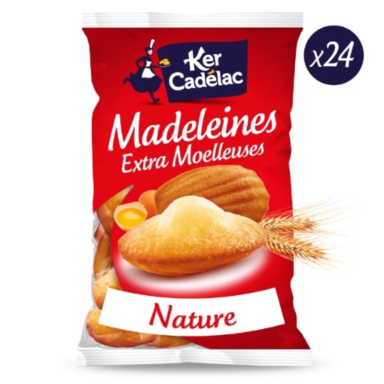 Madeleines extra moelleuses KER CADELAC