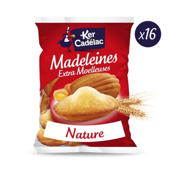 Madeleines extra moelleuses KER CADELAC