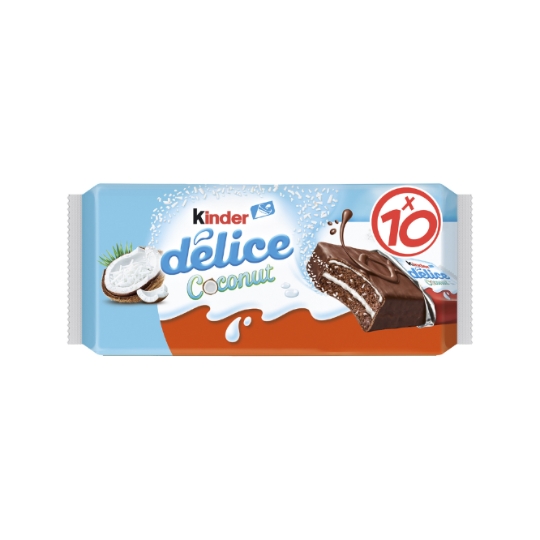 Gâteau Coconut Fourré Noix de Coco KINDER DELICE