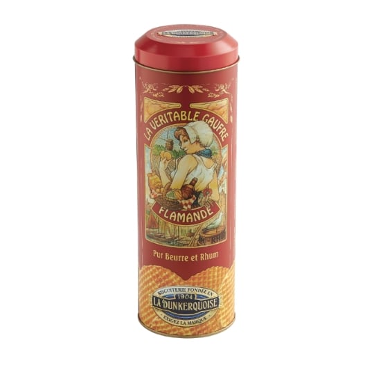 Gaufres Fines Pur Beurre et Rhum LA DUNKERQUOISE