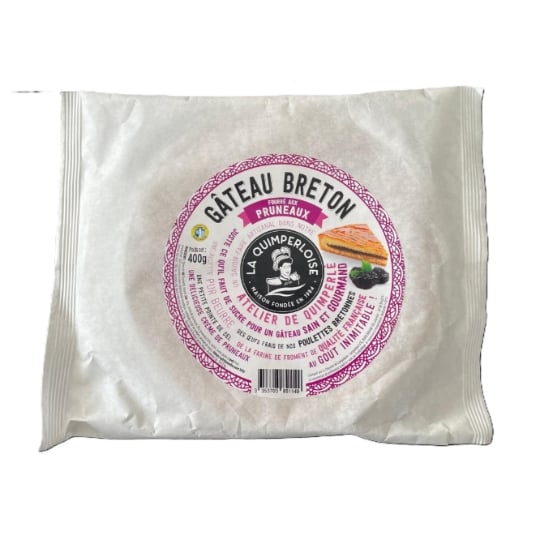 Gâteau breton fourrage pruneaux  LA QUIMPERLOISE