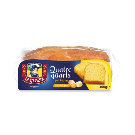 Quatre quarts pur beurre LE GLAZIK