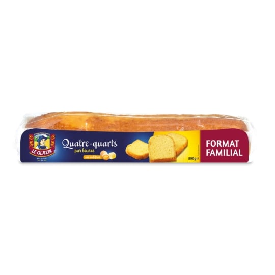 Gâteau quatre-quarts pur beurre LE GLAZIK