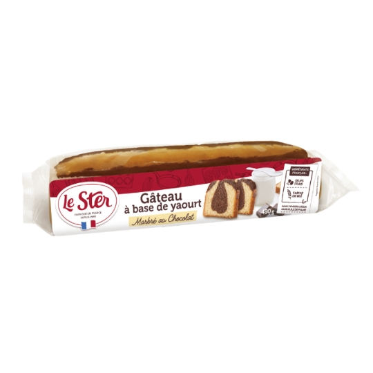 Gâteau à Base de Yaourt Marbré au Chocolat LE STER