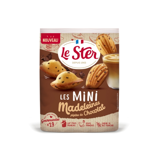 Madeleines Mini Pépites de Chocolat LE STER