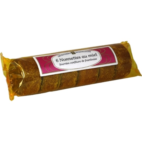 Gâteaux nonnettes au miel/framboise LES RUCHERS DE BOURGOGNE
