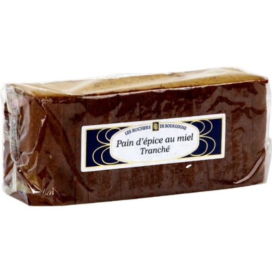 Pain d'épices au miel/tranché LES RUCHERS DE BOURGOGNE