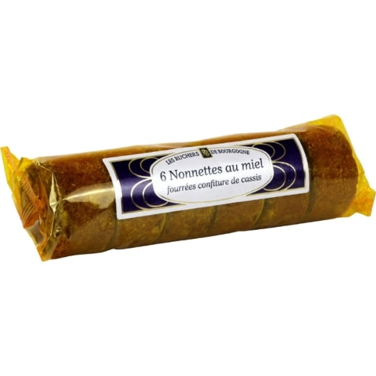 Gâteaux mini nonnettes miel/cassis LES RUCHERS DE BOURGOGNE