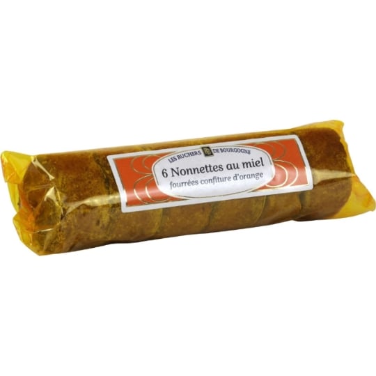 Gâteaux nonnettes miel/orange LES RUCHERS DE BOURGOGNE