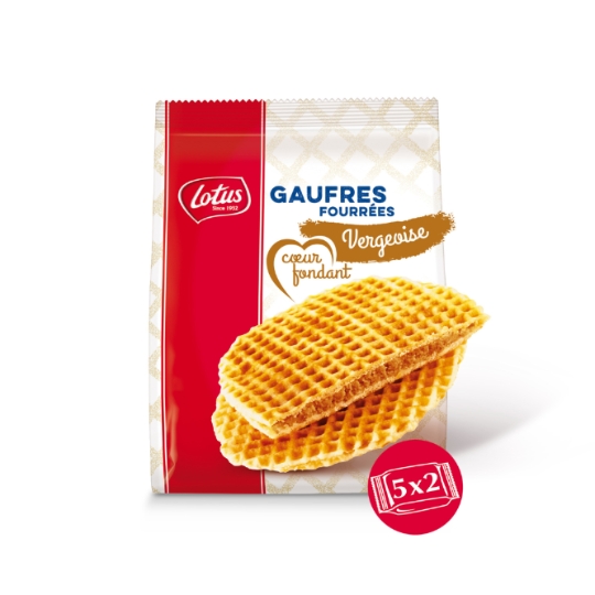 Gaufres Cœur Fondant Vergeoise LOTUS