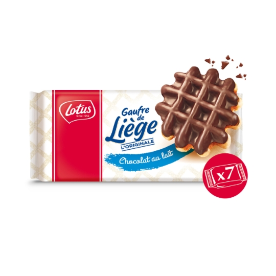 Gaufres De Liège Au Chocolat Au Lait LOTUS