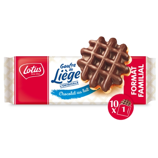 Gaufre De Liège Au Chocolat Au Lait LOTUS