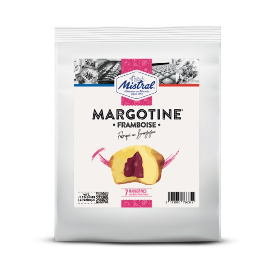 Biscuit Margotine Framboise Fabriqué en Bourgogne MISTRAL