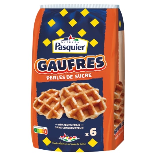 Gaufres aux perles de sucres PASQUIER