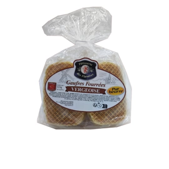 Gaufres Fourées Vergeoise Pur Beurre PATISSERIE DES FLANDRES