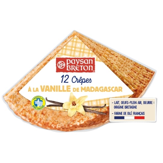 Crêpes La Vanillée PAYSAN BRETON