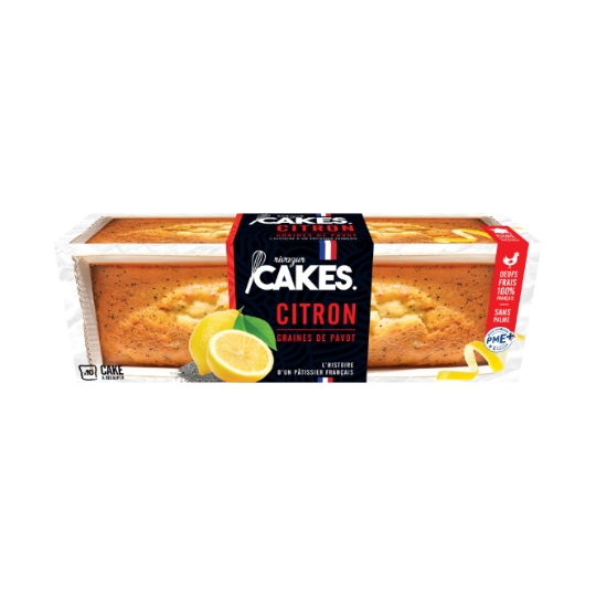 Cake au Citron et aux Graines de Pavot RIVAZUR CAKES