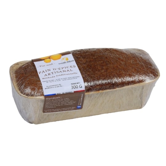 Pain d'épices  artisanal pur miel  RUCHER BILLARD