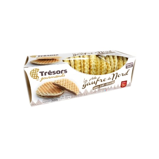 Gaufre du Nord Fourrée Café Chicorée TRESORS GOURMANDS