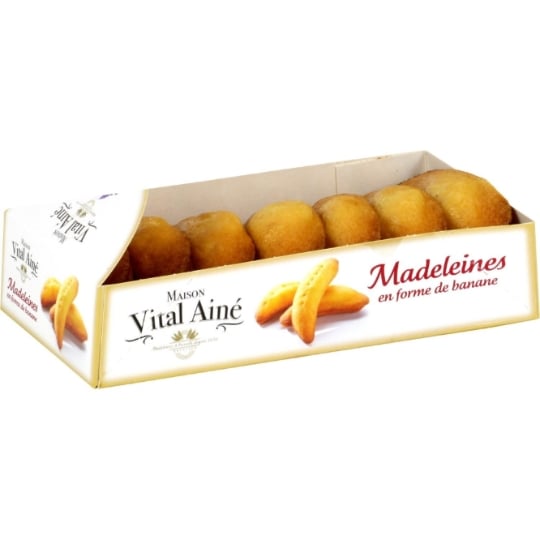 Madeleines forme banane VITAL AINE