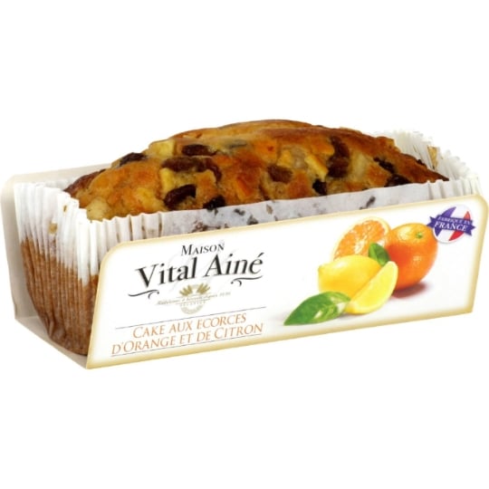 Cake écorces orange/citron VITAL AINE