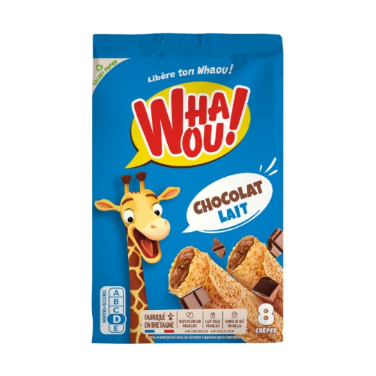 Crêpes Chocolat au lait WHAOU!
