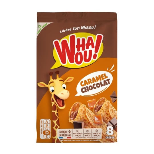 Crêpes Caramel-Chocolat WHAOU!