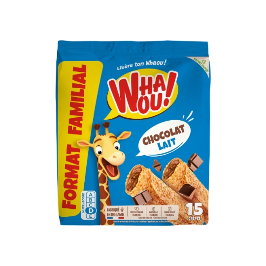 Crêpes Chocolat au Lait WHAOU!