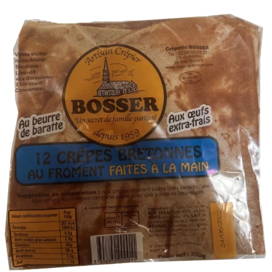 Crêpes au froment