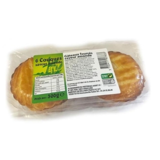 Couques Fourrées Saveur Amande