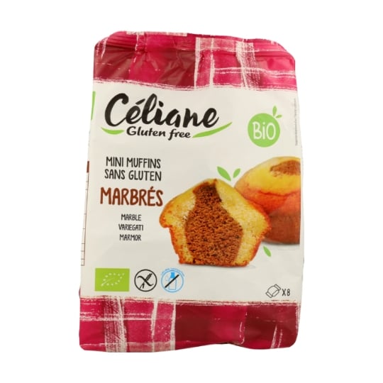 Céliane Gluten Free - Mini Muffins Marbrés Bio 200 G