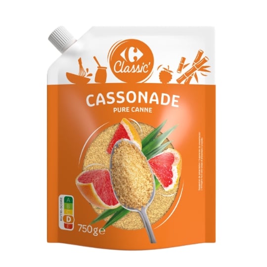 Cassonade Pure Canne CARREFOUR CLASSIC'