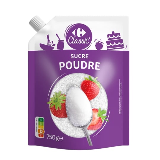 Sucre en Poudre CARREFOUR CLASSIC'