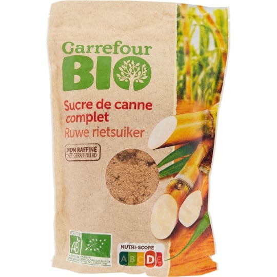 Sucre de Canne Complet Bio CARREFOUR BIO