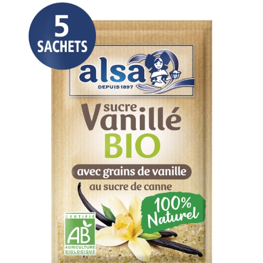 Sucre Vanillé Bio ALSA