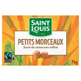 Sucre de Canne Morceaux Non Raffiné Equitable SAINT LOUIS