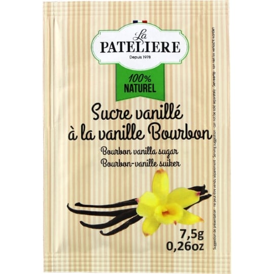 Sucre vanillé à la vanille bourbon LA PATELIERE