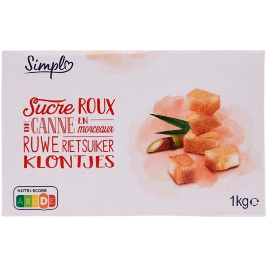 Sucre de Canne Morceaux SIMPL